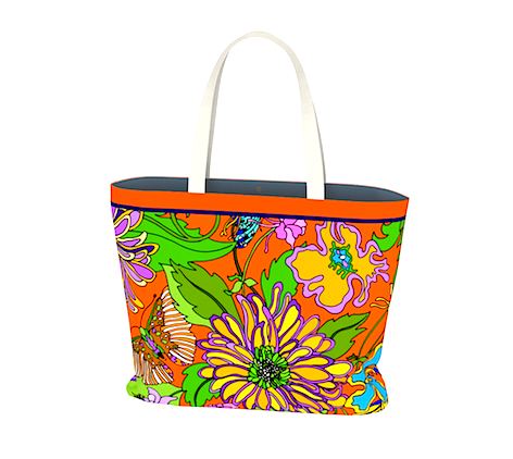 Flower Love Large Tote 4