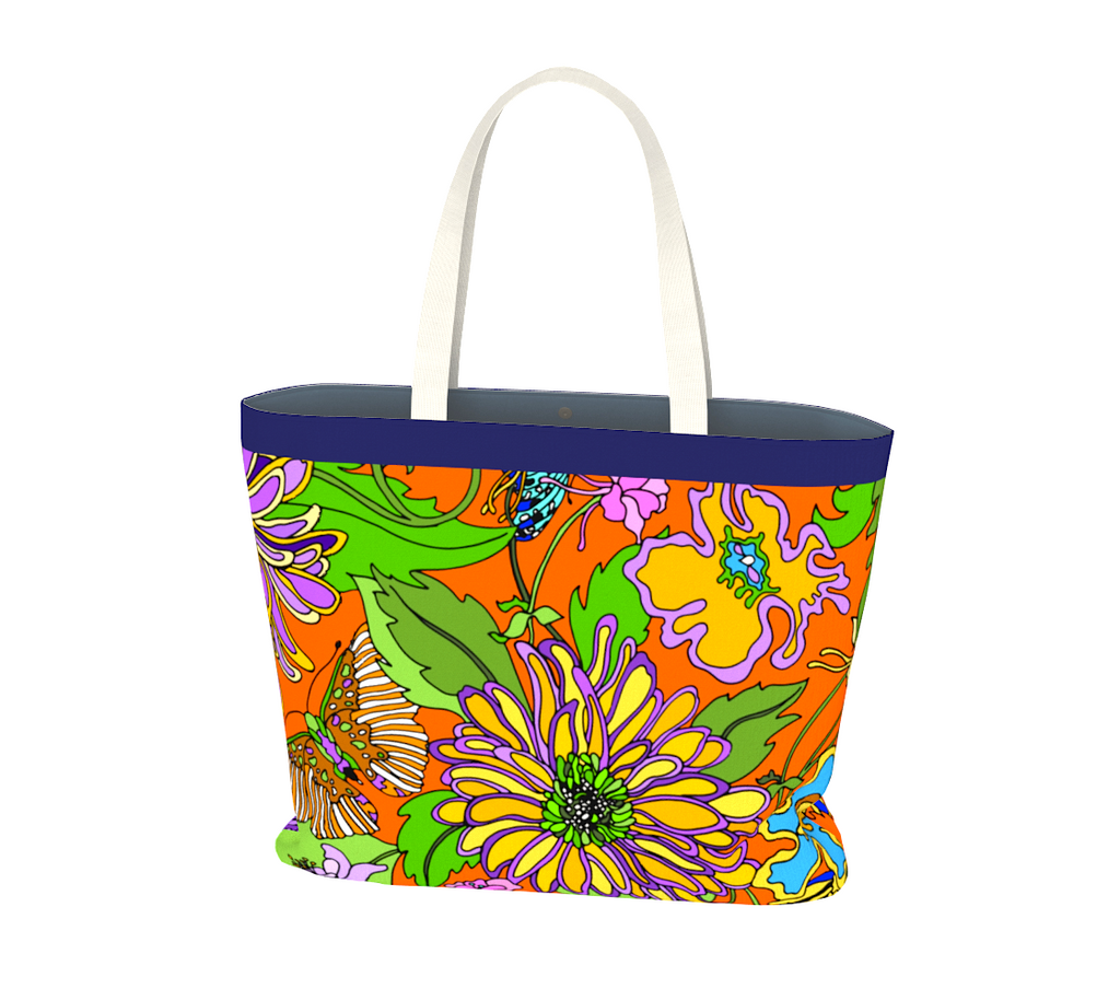 Flower Love Large Tote 3